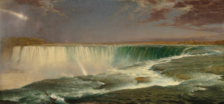 Frederic Edwin Church Niagara Falls (mk09 Sweden oil painting art